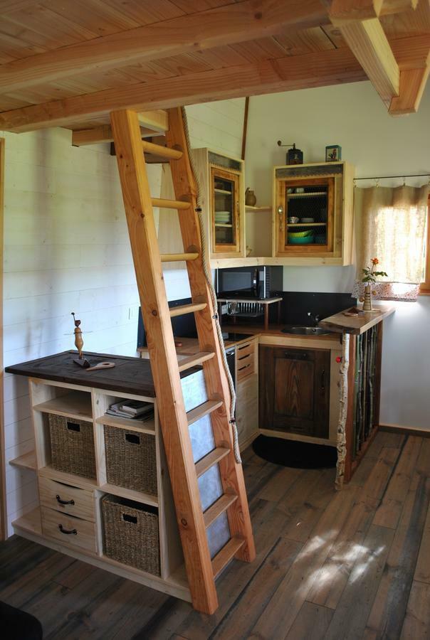 L'Etournelle - Cabane Perchee Chaussan Exteriör bild